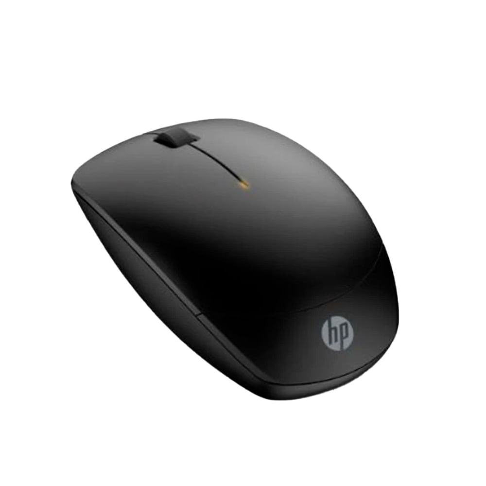 Mouse HP 235 Slim inalámbrico, óptico 1600 DPI, diseño compacto y simétrico, receptor USB 2.4 GHz, batería 6 meses, negro